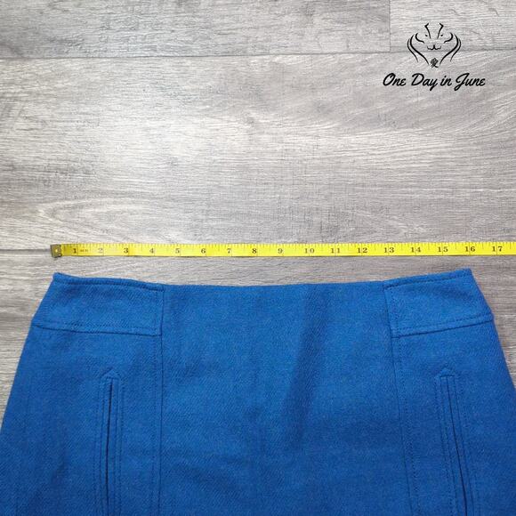 Talbots Wool Mini Skirt Size 8 - Picture 3 of 5